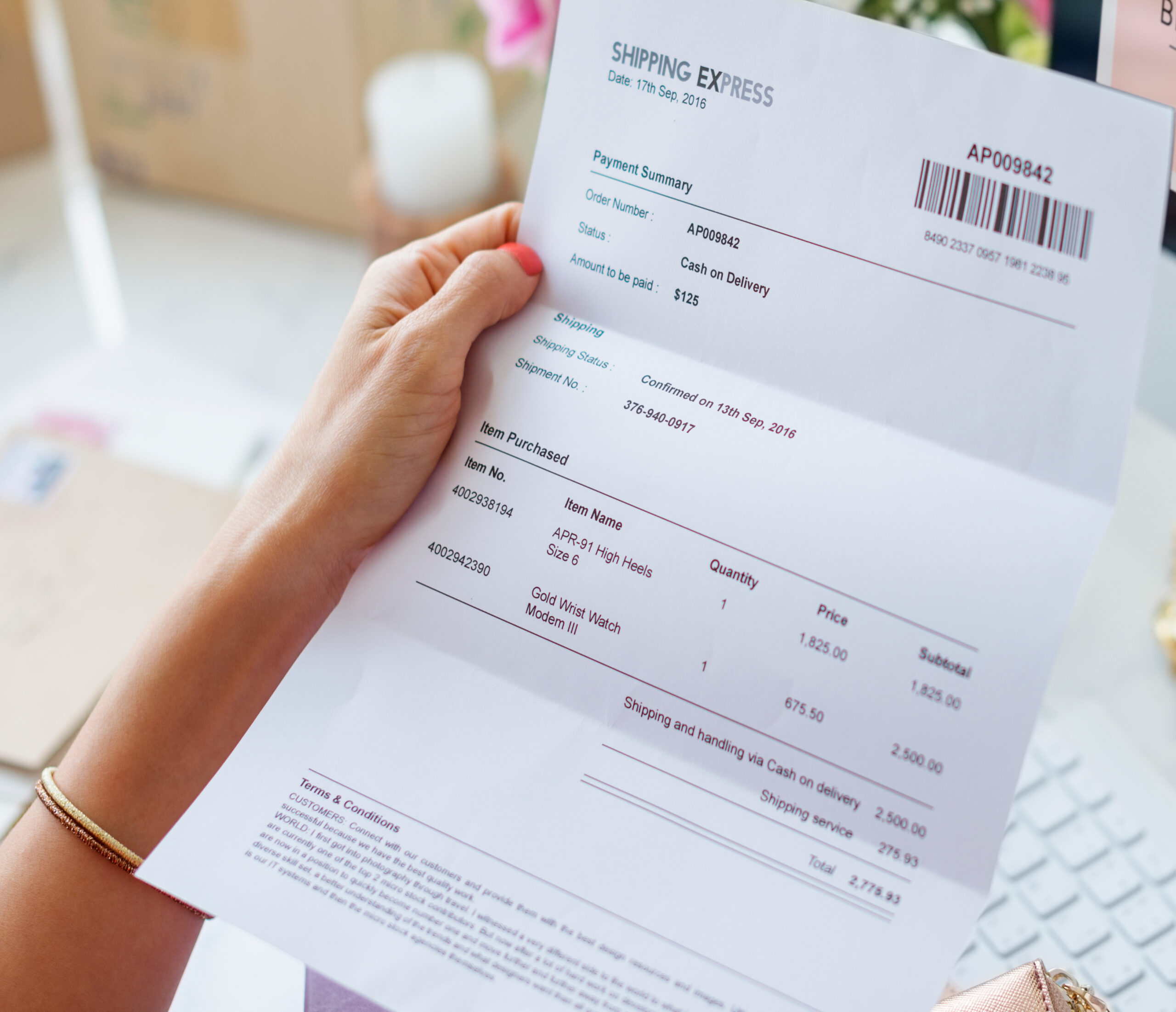 Delivery Attempts and Receipt